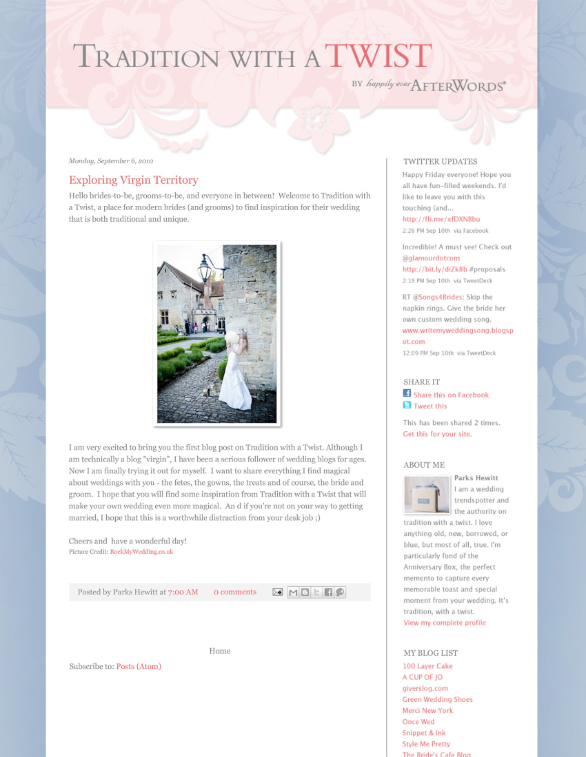 blog design